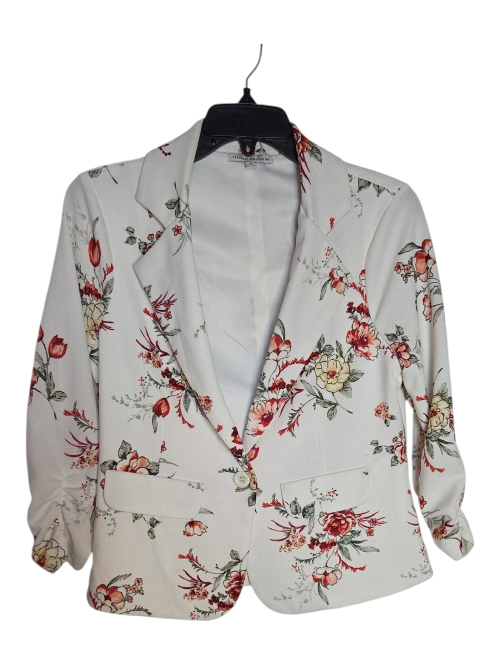 Crescent & Willough Floral Blazer - Picture 3 of 7